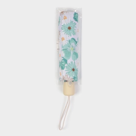 Automatic "Flowers" umbrella, eponge, 4 addition, 8 knitting needles, r = 49 cm, color mix-4