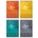 A4, 80 sheets, cell, Erichkrause "Spiralblock" notebook, cardboard cover, firm substrate, outlet, 100%, miceneration, mix
