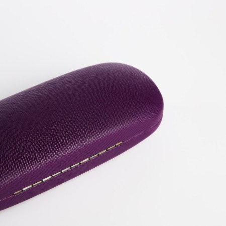 Case for glasses on the cracker, the color is purple-2