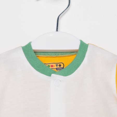 Nursery blouse, mustard color, height 68-1