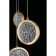 Suspended chandelier Yulali LED 3000K 102W