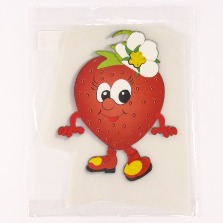 Thermalrotransfer "Strawberry", set of 22 x 17.5 cm 10 pcs.-1
