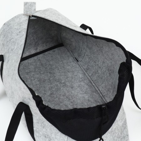 Animal Obel bag, felt, 45x25x23cm-3