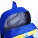 Baby backpack on lightning, 3 outer pockets, blue/yellow color