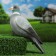 Dressing figure "pigeon" 34x12x13cm