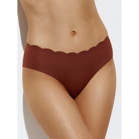 Cowards of women's slips OMD Invisible, size 46, Terracotta color