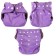 Panties-scammer, reusable, carbon-bamboo fabric, purple color, from 0-36 months.