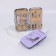 Manicure set "cats", 6 items, in case, drawing and color mix