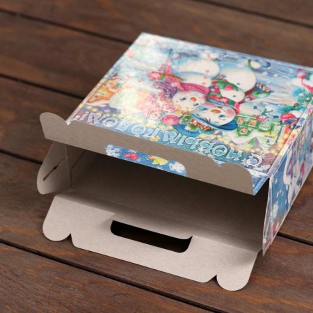 Gift box "Winter Fantasy", 17.3 x 6.5 x 15 cm-4