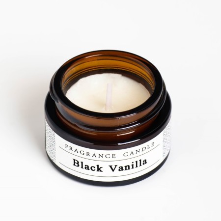 Aromatic candle in the jar "Sweet vanilla", soy wax, 12 g-3
