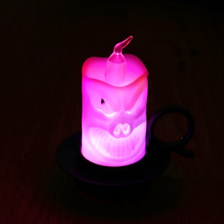Candle LED "Halloween", species mix-5