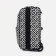 Small suitcase 52 l (s) "Factory Cartes", lightning department, external pocket, 2 wheels, black/white color
