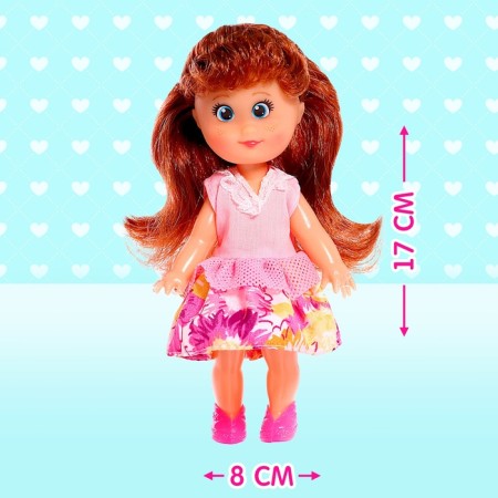 Classic "Baby Sue" doll in a dress, 17 cm, mix-1