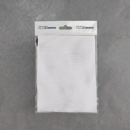 Embroidery canvas, No. 11, 30 × 40 cm, white color-1