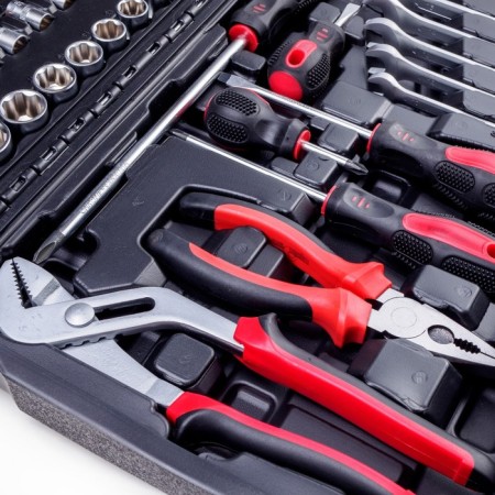 Set of tools "Service key" 56 items-2