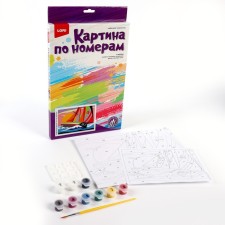 Picture on numbers for kids 