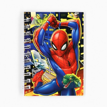 Set of notebooks A7 28l 4 pcs, Marvel-5