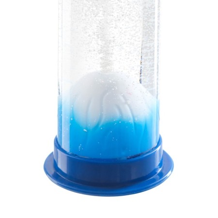 Gel watch "Volcano", anti -stress, 15 x 5 cm, blue-3