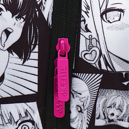 Youth backpack 39 x 30 x 17, ergonomic back, Devente Label 19l, USB Anime Comix 7032440-11