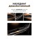 Molding is flexible intraspillene, golden, 5 m