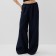 Women's pants minku: minku: safari blue color, size 48
