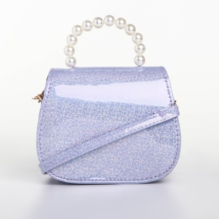 Baby bag on a valve, lilac color-1