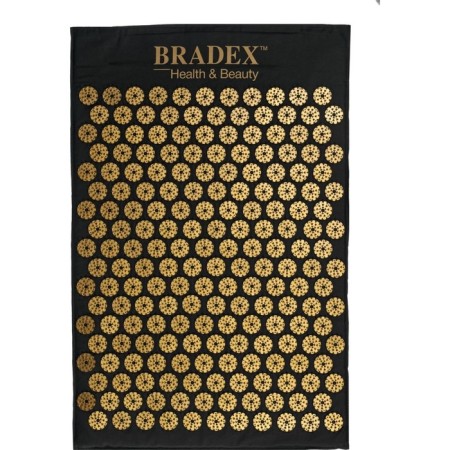 Acupunctural rug Bradex "Nirvana" 60x40 cm, black color, gold-1
