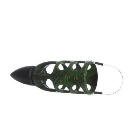Boat-feed plastic X-Feeder PL Camo Bullet Meteor M, Camo, 70 g, 30 ml-1