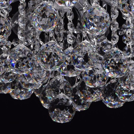 Chaler "Pearls" 6x60W E14 Chrome-7