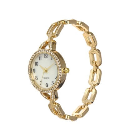 Gift set for women: Banding watch D-2.5 cm and bracelet, 2 pieces