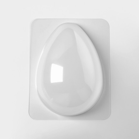 Form for chocolate and sweets Plastic "Egg", 22 × 16 × 8 cm, Color transparent-2