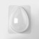 Form for chocolate and sweets Plastic "Egg", 22 × 16 × 8 cm, Color transparent