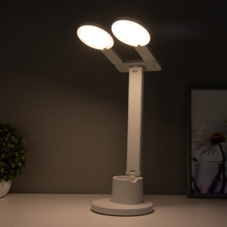 Sensory “circles” table lamp with organizer LED 20W USB battery 44x36x15 cm Risalux 78003-7