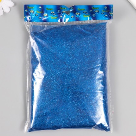 Glitter Size 1/128, 500 gr, col. bright blue-1