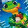 Puzzle Magnetic Wooden "Snake"