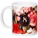 Sublimation mug, 350 ml "March 8", princesses