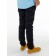 Pants for ISee boys, height 134-140 cm, black color