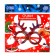 Carnival glasses "Deer Santa"