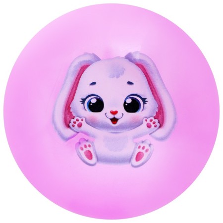 Children's ball zabiaka "Bunny", d = 22 cm, 60 g, color mix-5