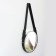 Wall mirror "entourage", D mirror surface 28 cm, silver color/mix