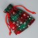 Bag gift canvas "Snowflake", 10 x 12 cm +/- 1.5 cm, New Year