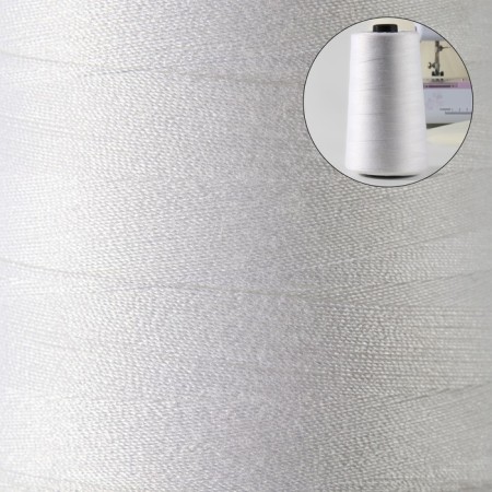 Threads 100ll, 5000 m, white color No. 0101-1
