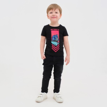 Children's T-shirt "Autobots", Transformers, height 86-92, black-3