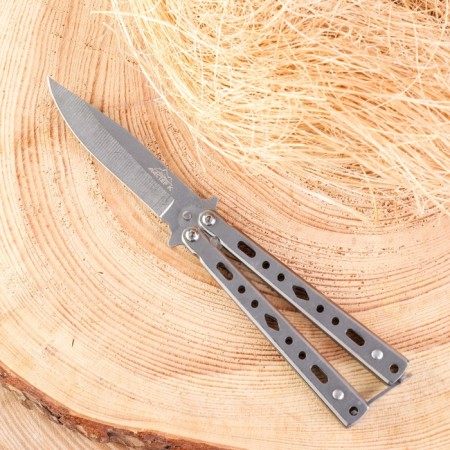 Bow Knife "Argus" 17cm, blade 69mm/1mm, silver-1