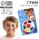 Facial and body makeup "Football"
