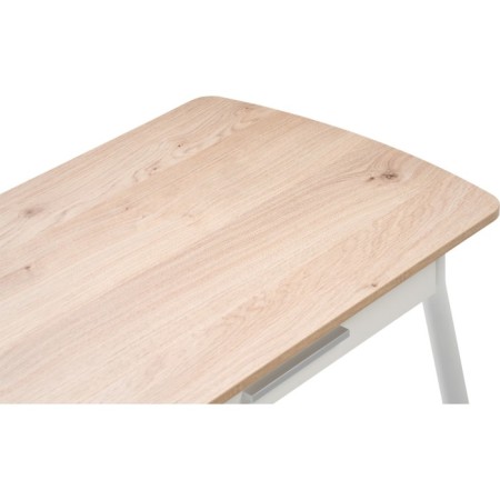Wooden Revari table Metal, Eureka/White 60x90x76 cm-4