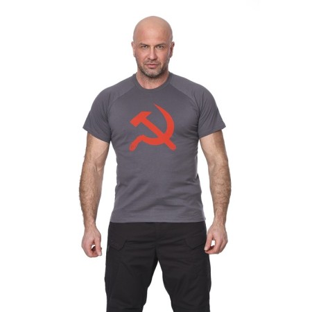 USSR T -shirt, gray color, cotton fabric, size xxxl/56