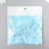 Busina for creativity plastic "Bear 3D Transparent mother of pearl" 3x1.5x3.2 cm