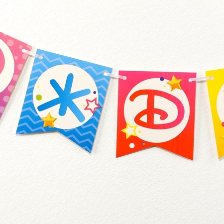 Paper garland on the film "Happy Birthday", balls-3