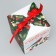 Folding box “Happy New Year!”, Snegier, 12 x 18 x 12 cm, New Year